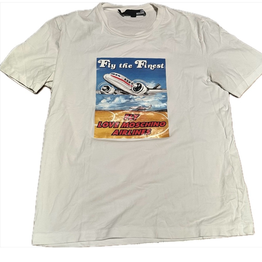 LOVE MOSCHINO T-Shirt size L unisex style